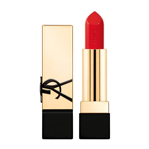 ysl lippenstift 01|Rouge Pur Couture Satin Lipstick with Ceramides .